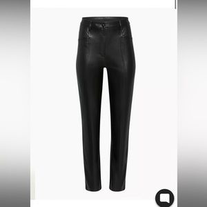 Aritzia Wilfred Rebel Leather Pants